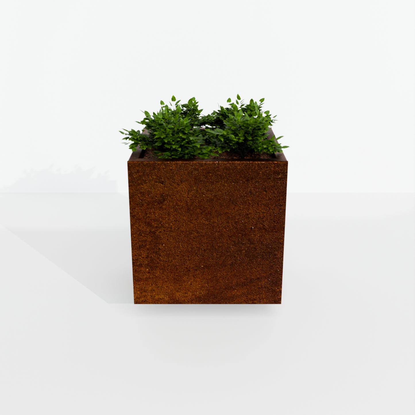 Modern Steel Planter Box