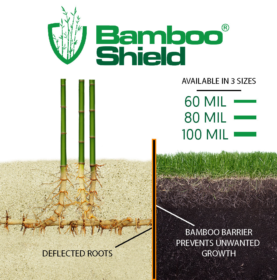 Bamboo Shield - 60 mil thick by 24in depth