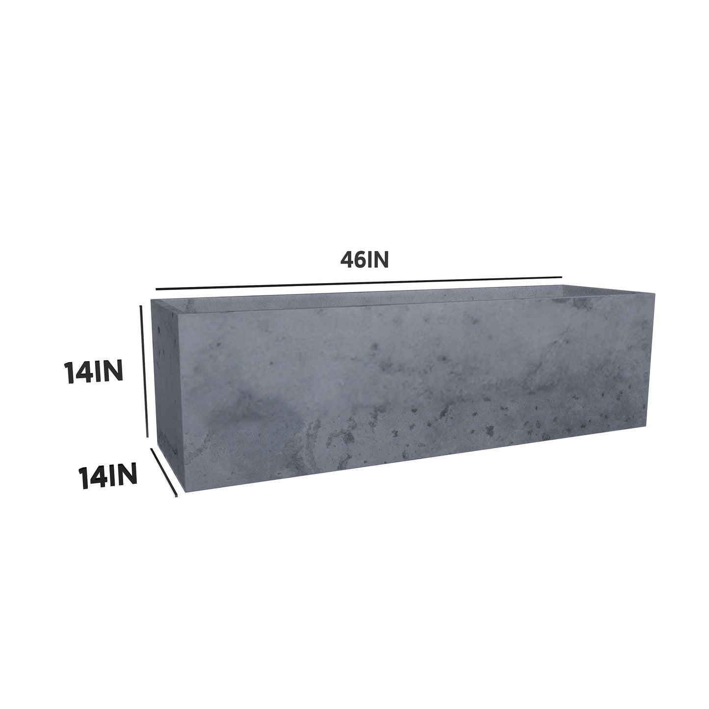 Modern Steel Planter Box