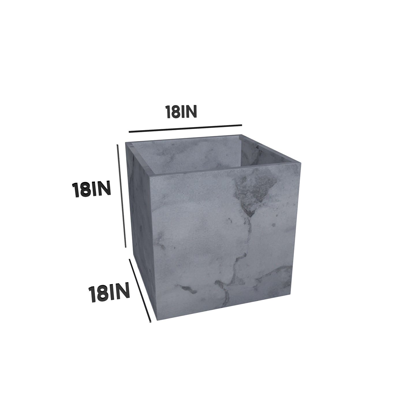 Modern Steel Planter Box
