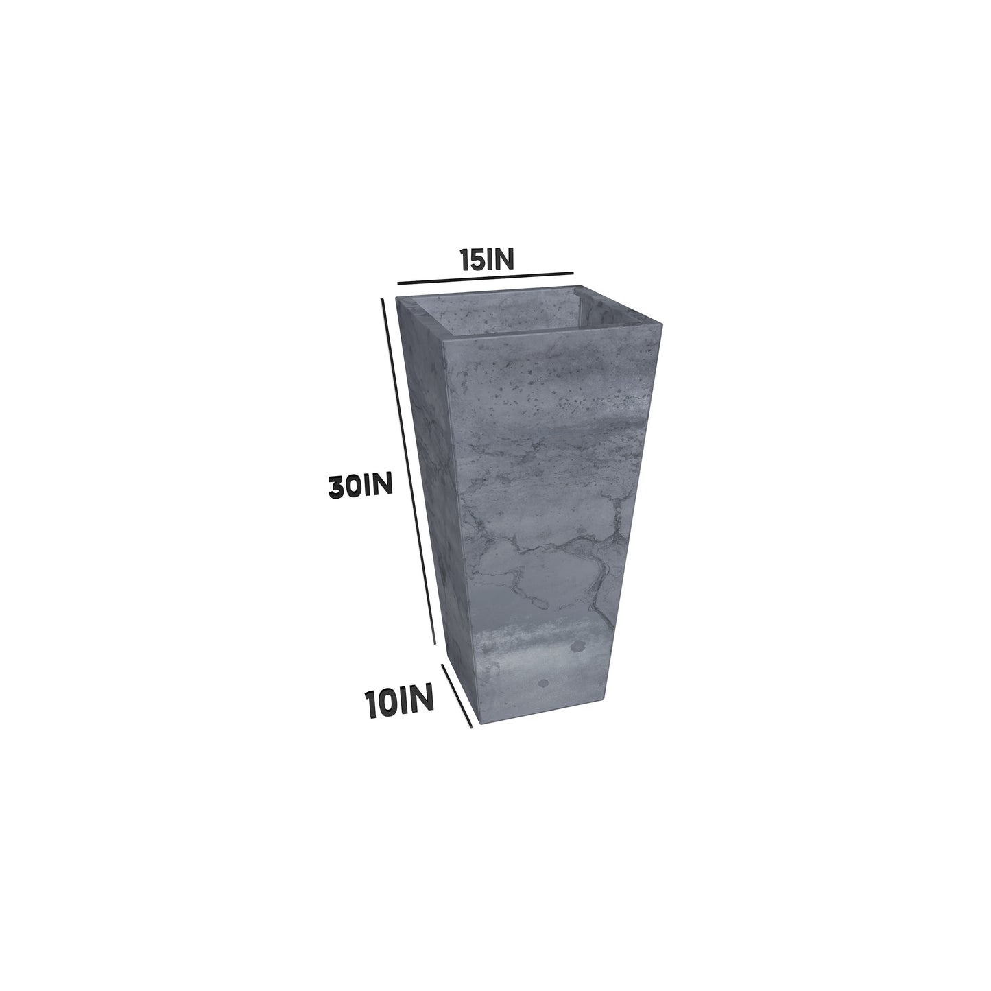 Tapered Steel Planter Box