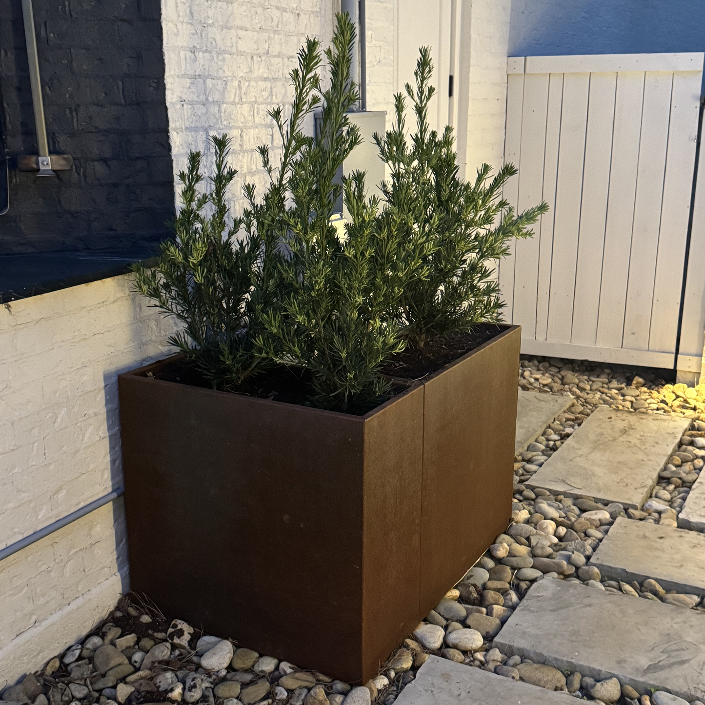 Modern Steel Planter Box