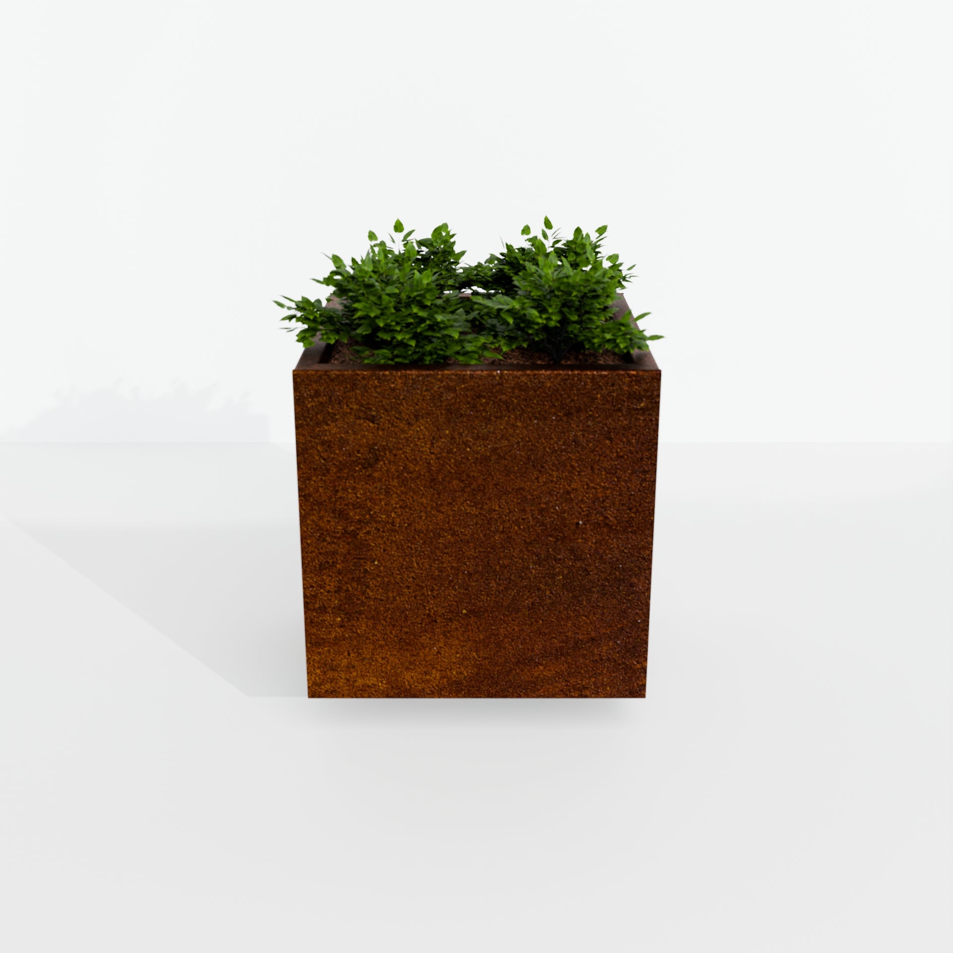 Modern Steel Planter Box