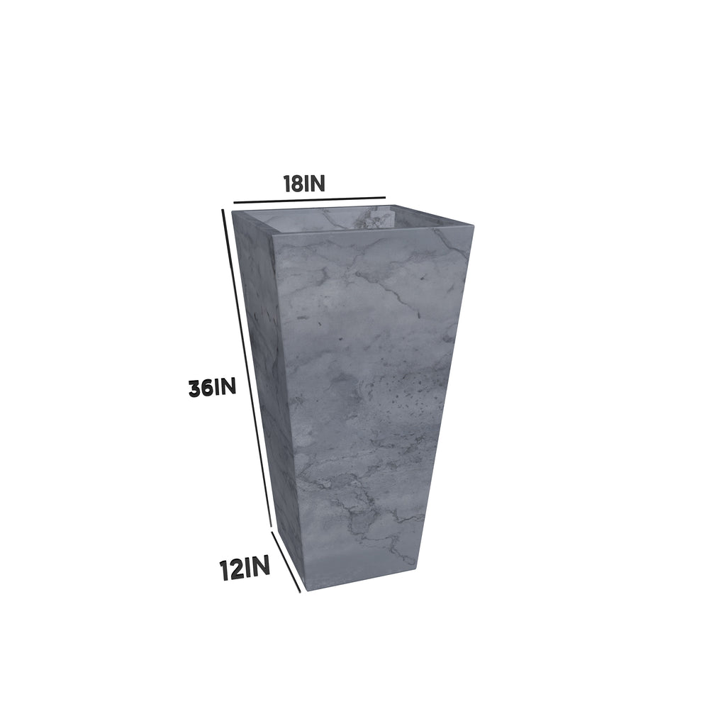 Tapered Steel Planter Box