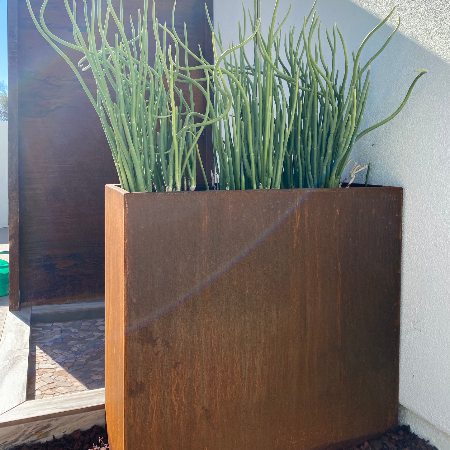 Modern Steel Planter Box