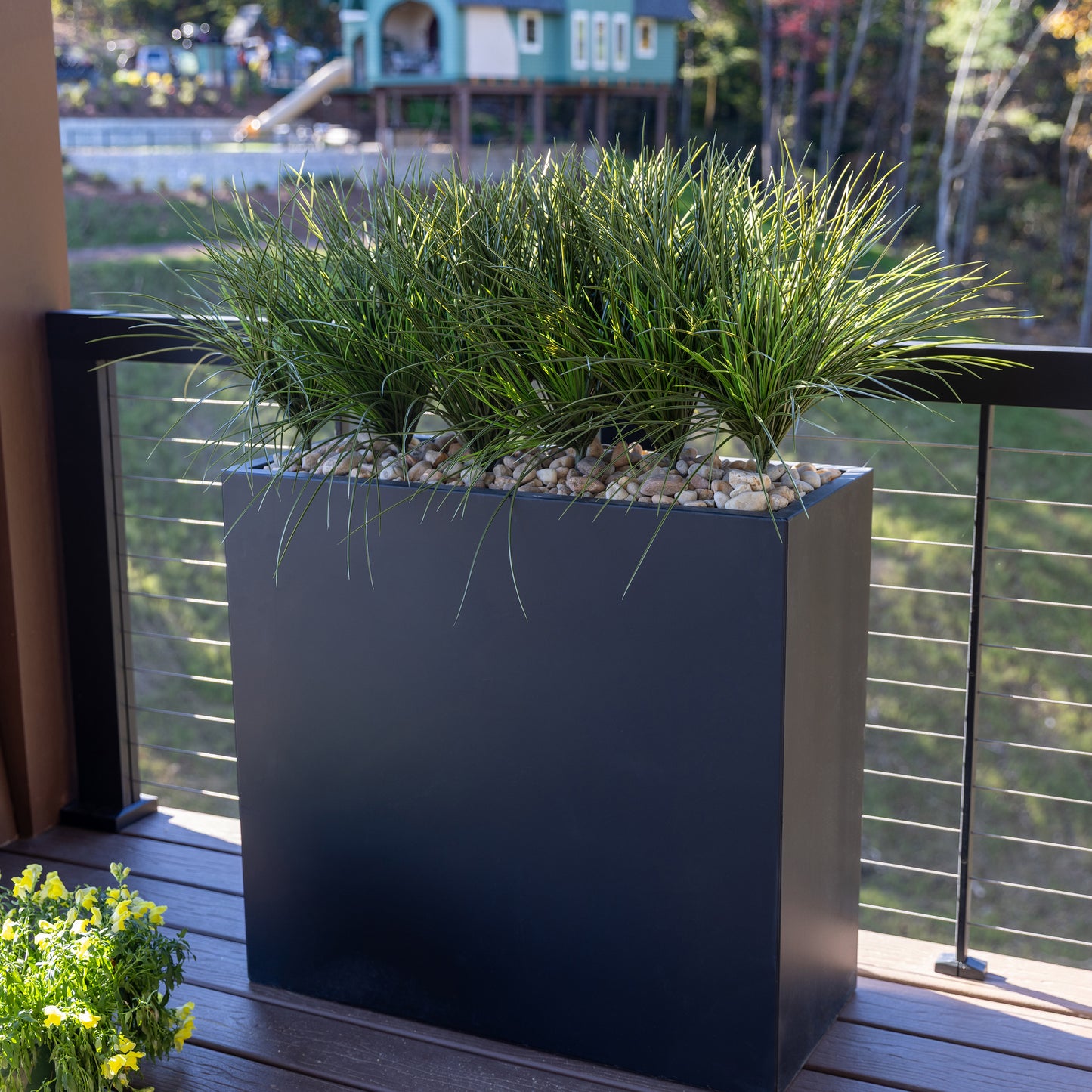 Modern Steel Planter Box