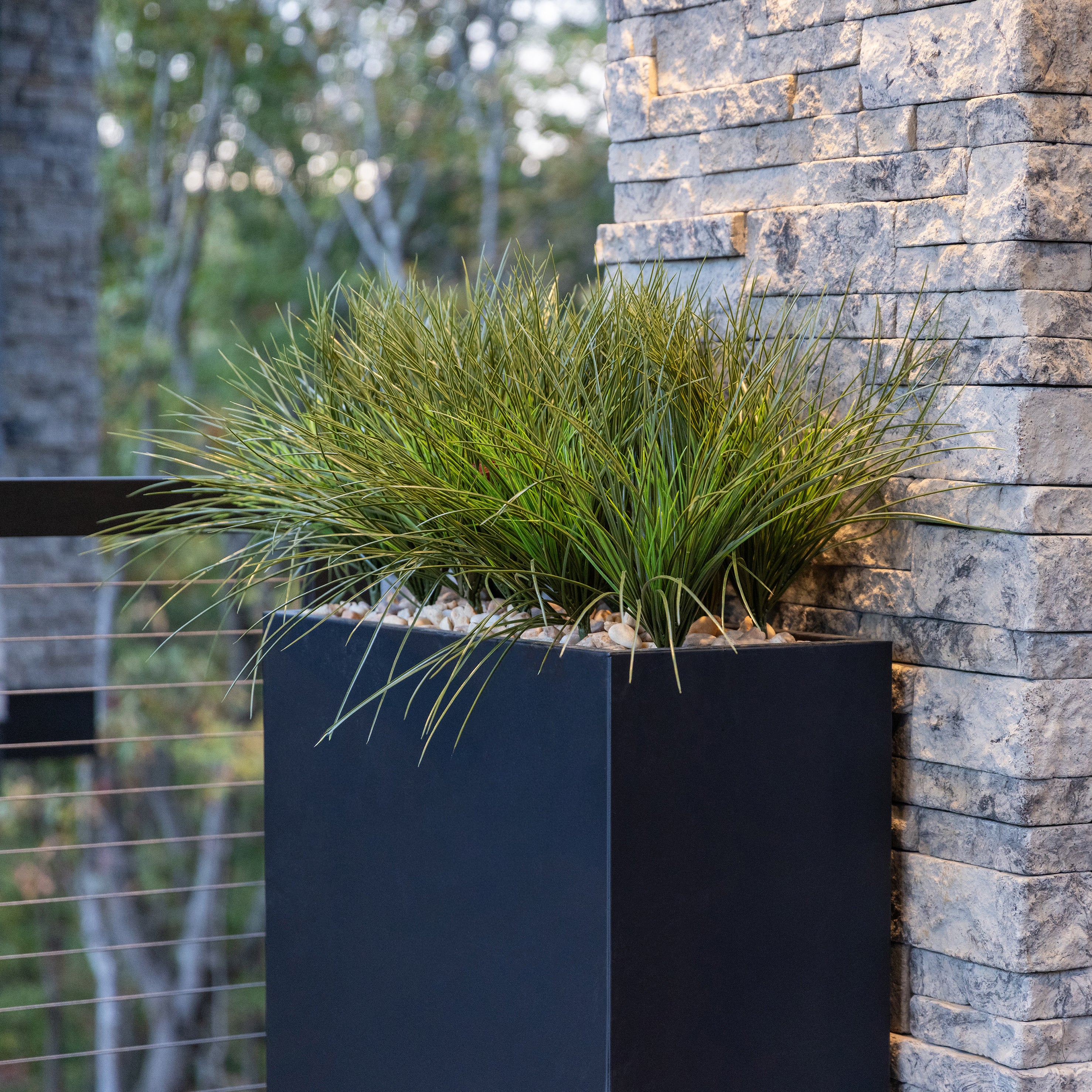 Modern Steel Planter Box