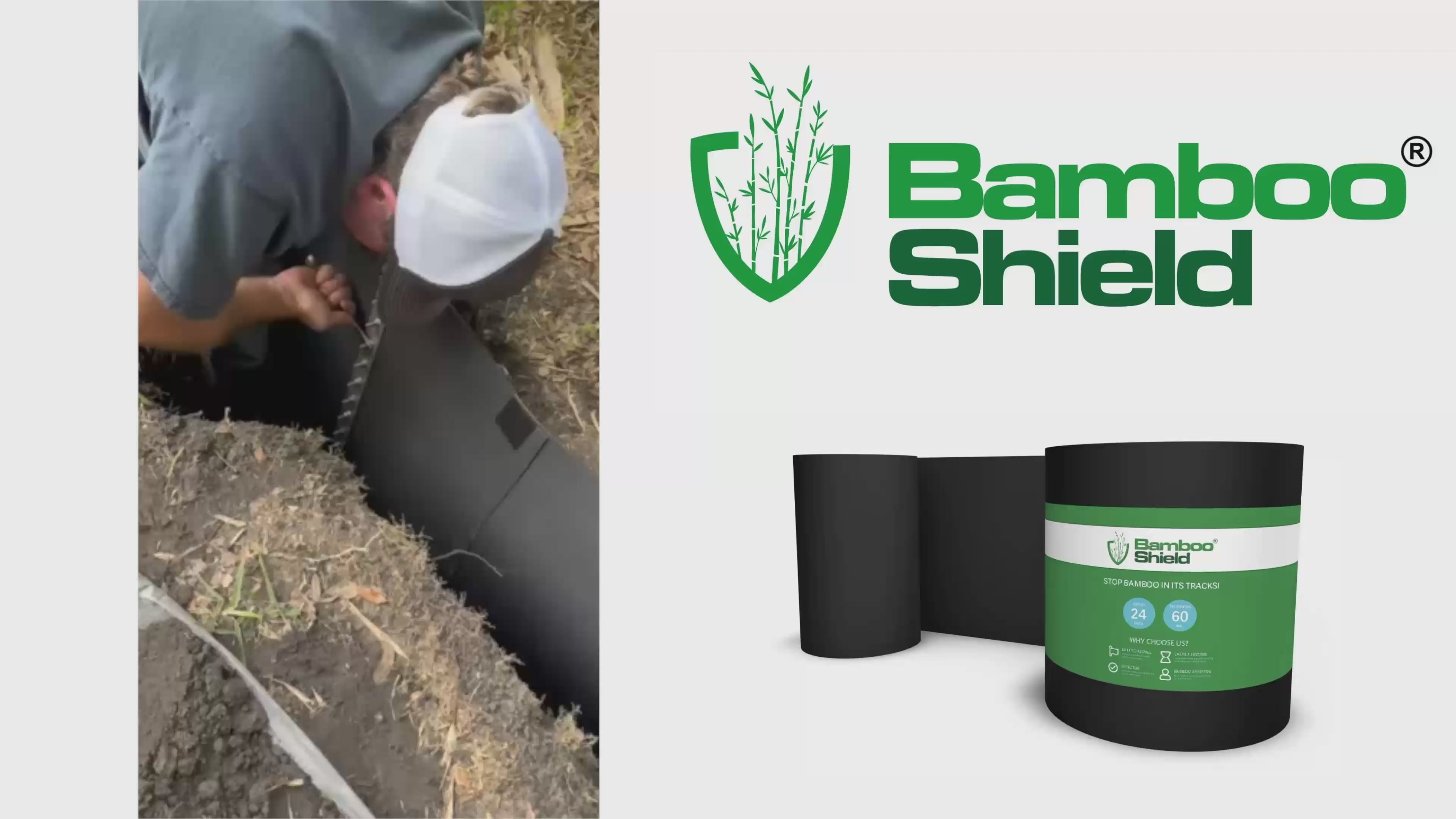Bamboo Shield - 100 mil thick by 36in depth